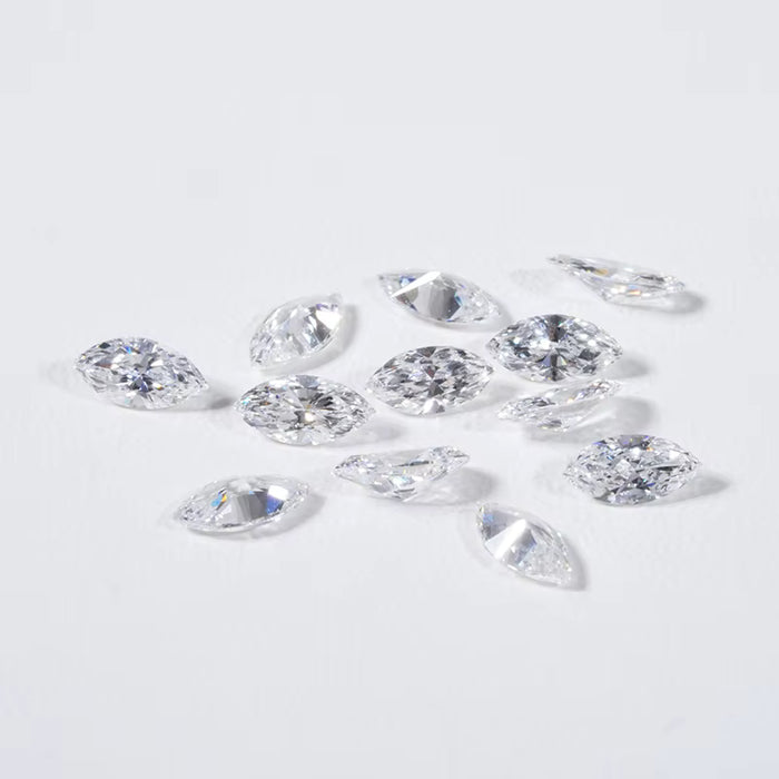 Lab Grown Marquise Brilliant Cut Melee