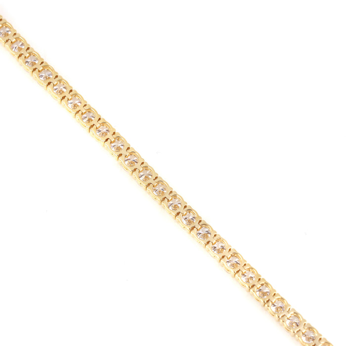 18K Classic Lab Grown Diamond Tennis Bracelets