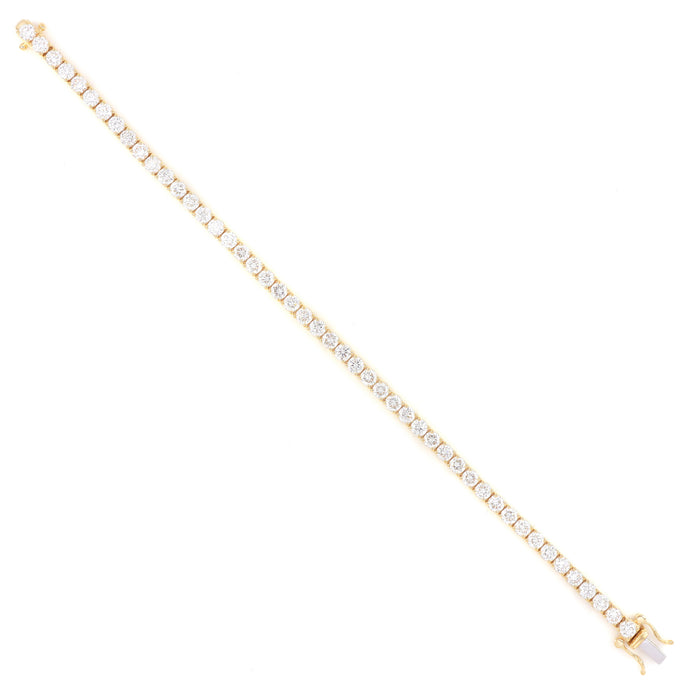 18K Classic Lab Grown Diamond Tennis Bracelets