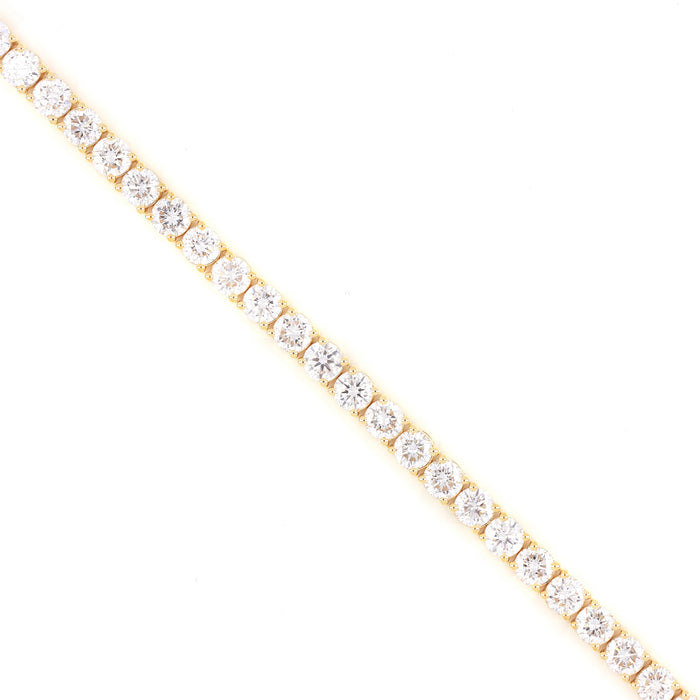 18K Classic Lab Grown Diamond Tennis Bracelets