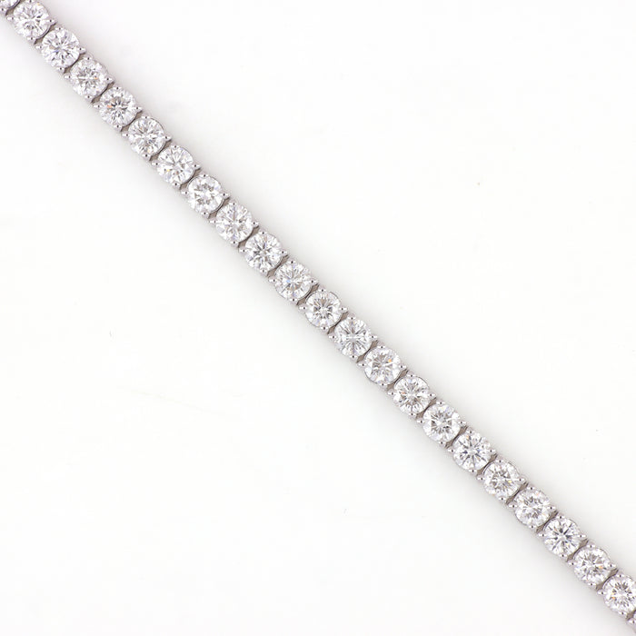 18K Classic Lab Grown Diamond Tennis Bracelets